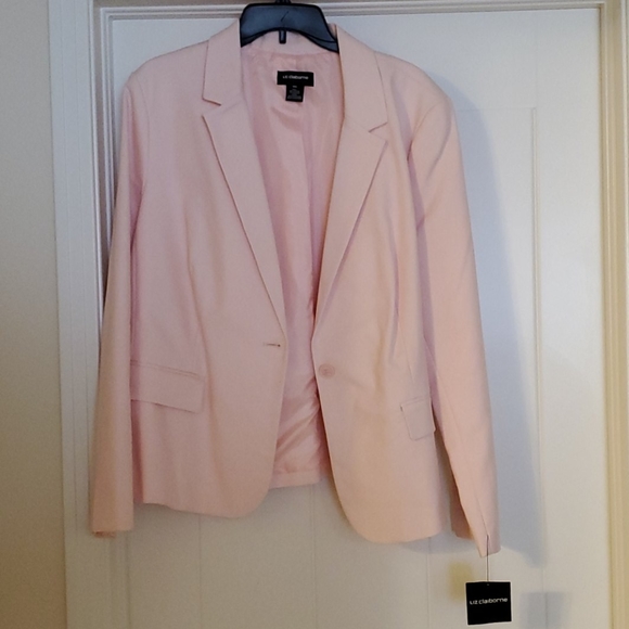 Liz Claiborne Jackets & Blazers - NWT Pink Career Jacket